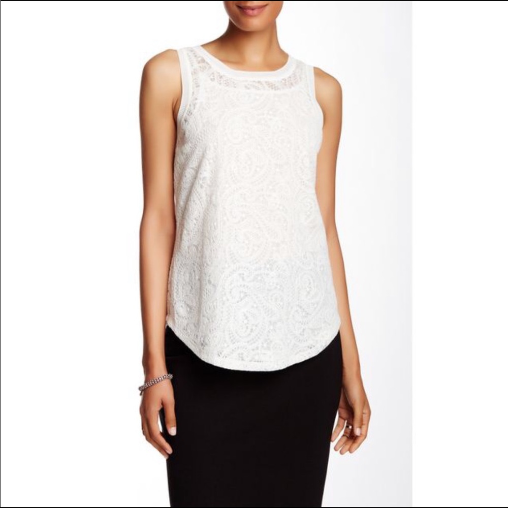 Catherine Catherine Malandrino Lace Tank
